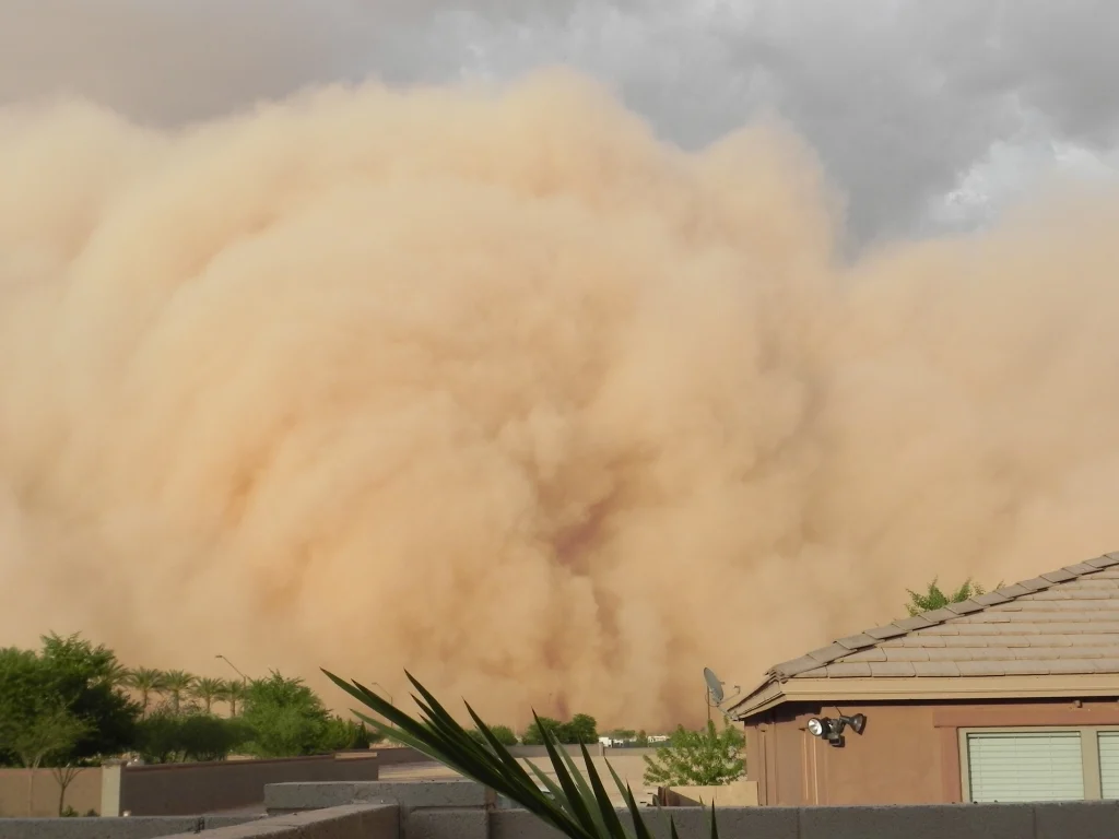 Phoenix dust storm, haboob